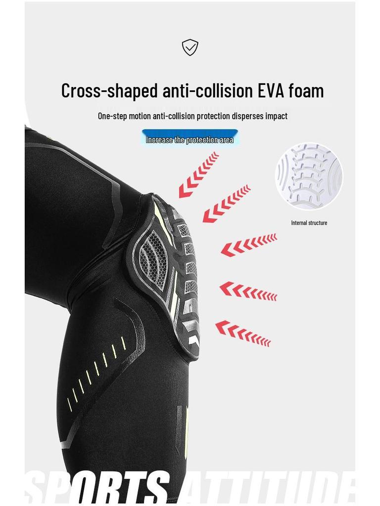 Sports Anti-Collision Basketball Knee Pads - Breathable Protective Sleeve for Cycling and Patella Support
