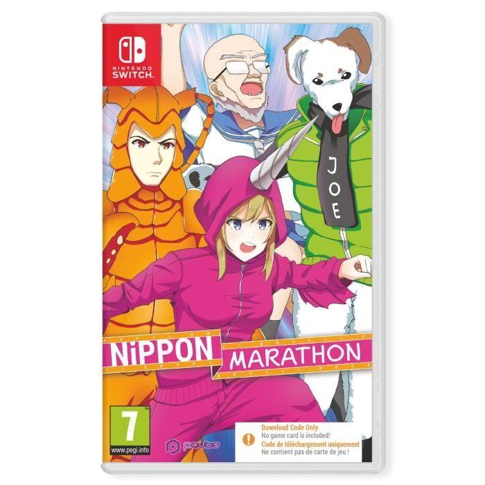 Jeu vidéo - Nippon Marathon - Nintendo Switch - Multijoueur - Code de téléchargement - Fun déjanté