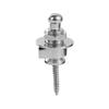 Guitar Tail Nail Skidproof Round Head Straplocks Zinc Zinc Alloy Guitar Strap Button  Acoustic
