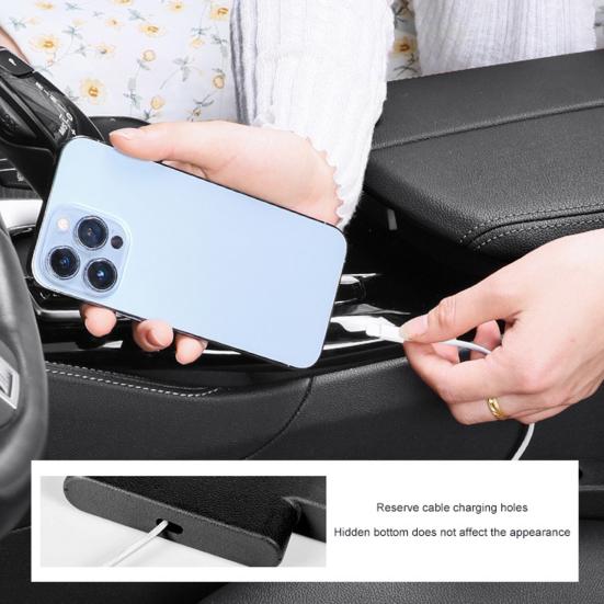 2 ks Výplně mezer v autosedačkách Držáky na telefon Velkokapacitní Univerzální Snadná instalace Výplně mezer v bočních sedadlech auta Organizér do konzoly