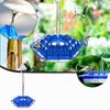 New Plastic Hex Hanging Hummingbird Feeder Handmade Bird Feeder For Outdoor Garden Yard Decoration Gift For Bird Lovers 4 Colors
