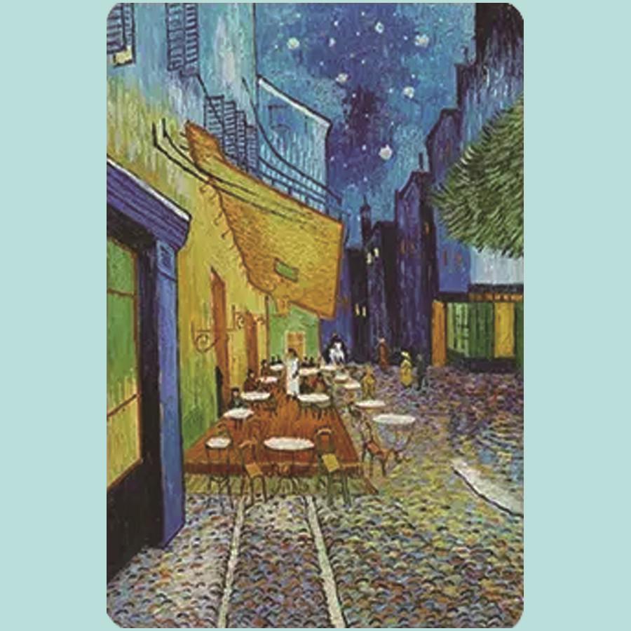 European Style Van Gogh Art Magnet - Creative Oil & Acrylic Painting Refrigerator Sticker