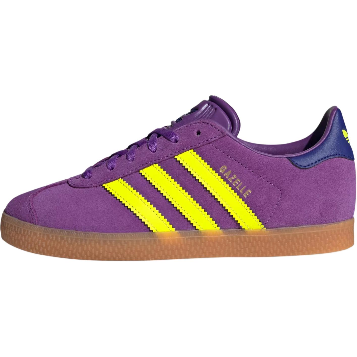 

Adidas Originals Gazelle Comfortable Soft Low-Top Kids Skate Shoes Kids sneaker Purple JP7126 36