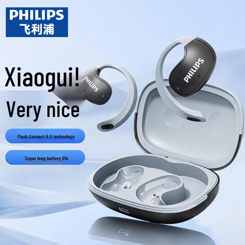 Philips TAT2708 True Wireless Open-Ear Sport Bluetooth Headphones