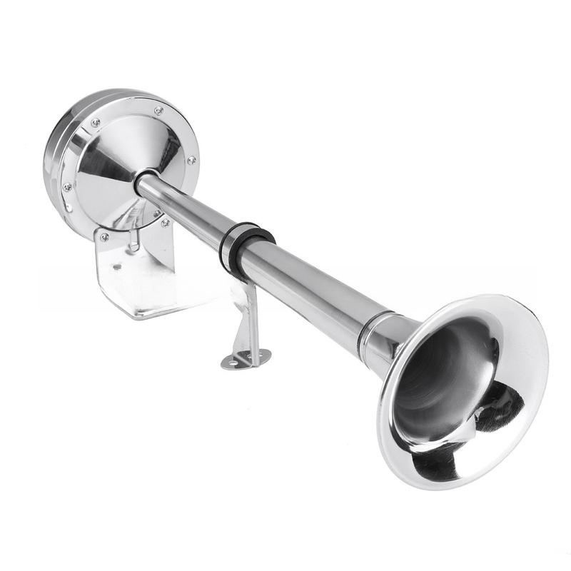 High-quality Car Horn, Boat Horn, Active Single and Double Tube Horn, with Its Own Power, No Need for External Air Source