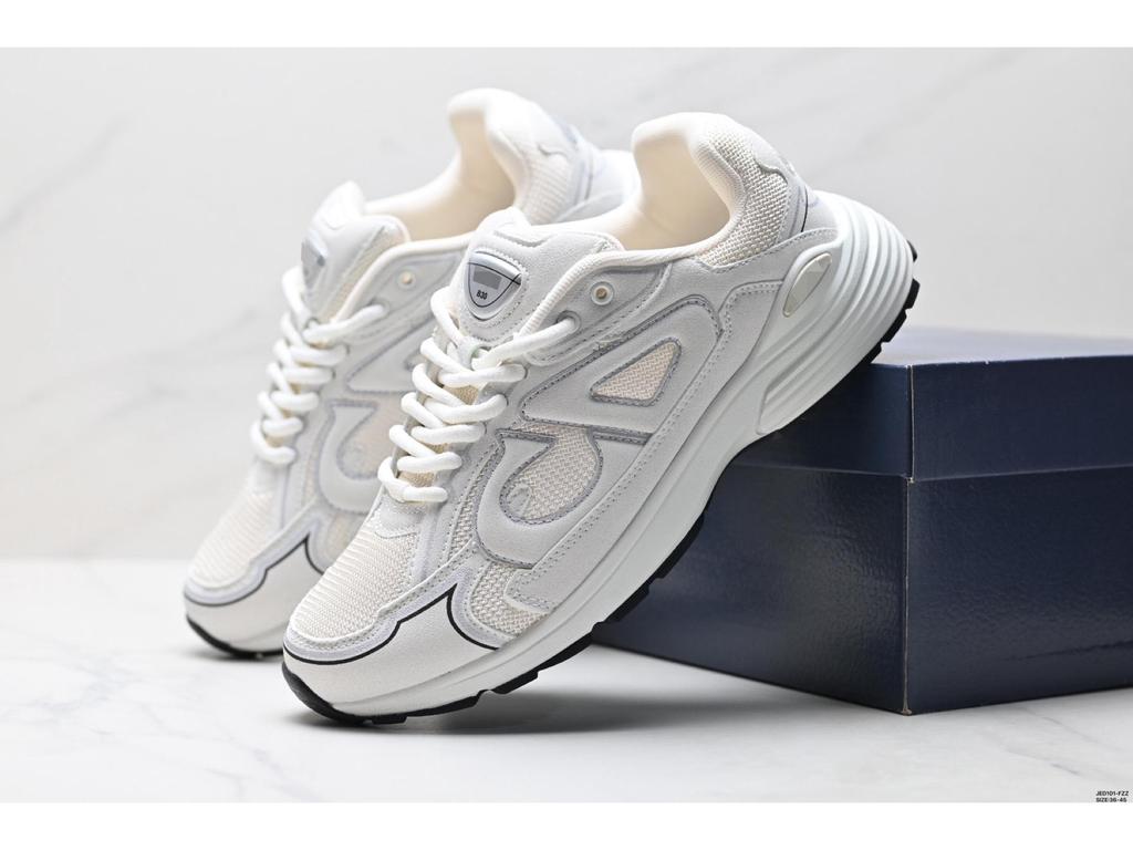 Pantofi Sport Albi Versatili Casual cu Șireturi pentru Creșterea Înălțimii - Unisex, Model B30