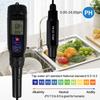 Smart Pen Type 3 In 1 Water Quality Tester PH Temp EC Meter for Laboratory Soil Meat Water Dough Soil Tester Analyzer
