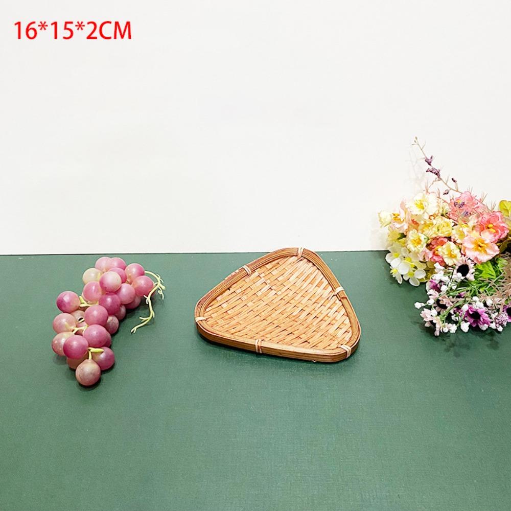 

Декоративная корзина для хранения Плетеная корзина для фруктов Универсальный поднос для сервировки для кухни
