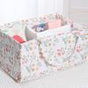 Compact Diaper Storage Basket Cotton Nursery Organizer Baby Clothes Storage Basket For Odor Control And Space Saving