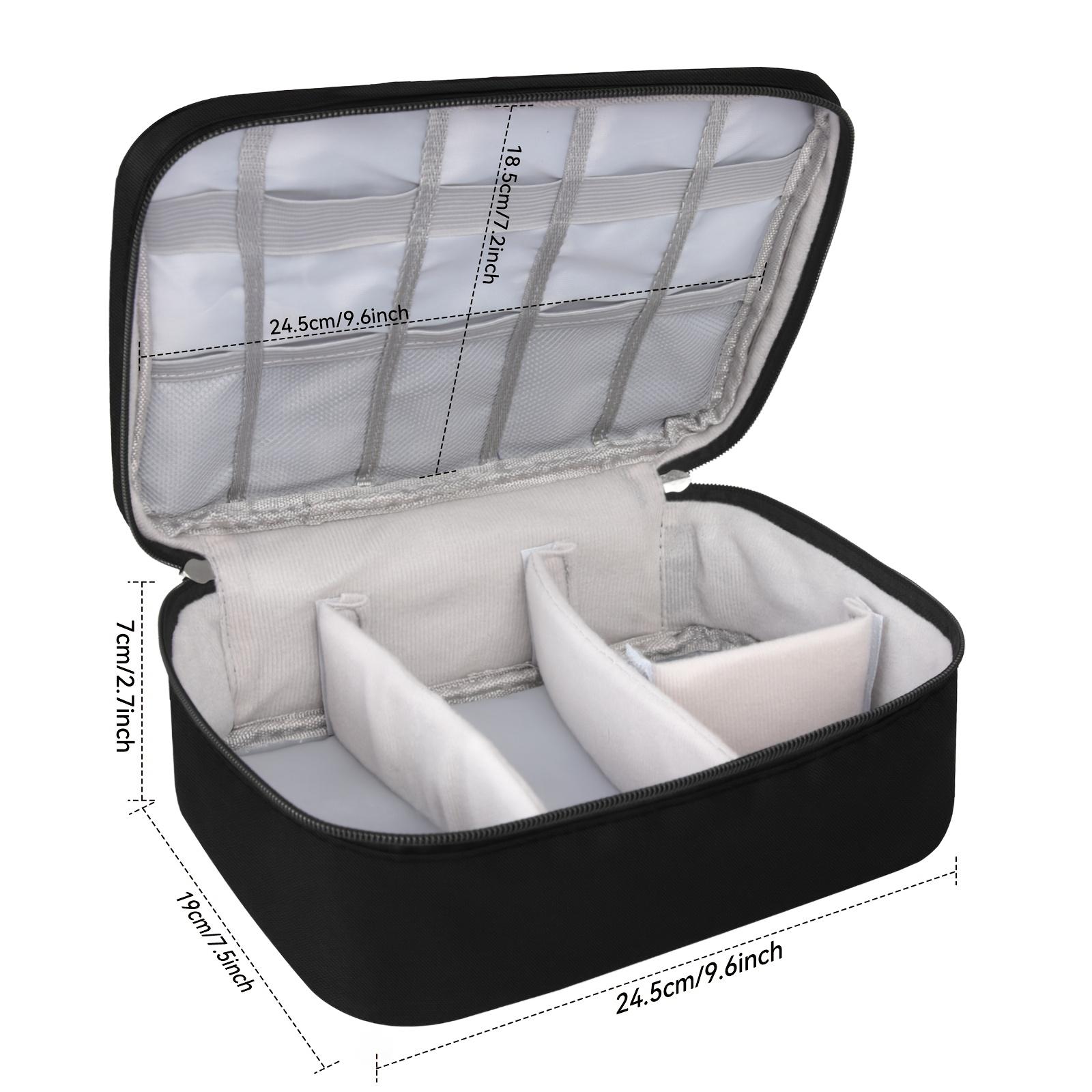 

1pc Multifunctional Digital Bag Durable Professional Barber Tool Organizer Waterproof Cable Storage Bag Home Accessories
