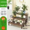 Multi-layer Solid Wood Indoor Balcony Plant Stand