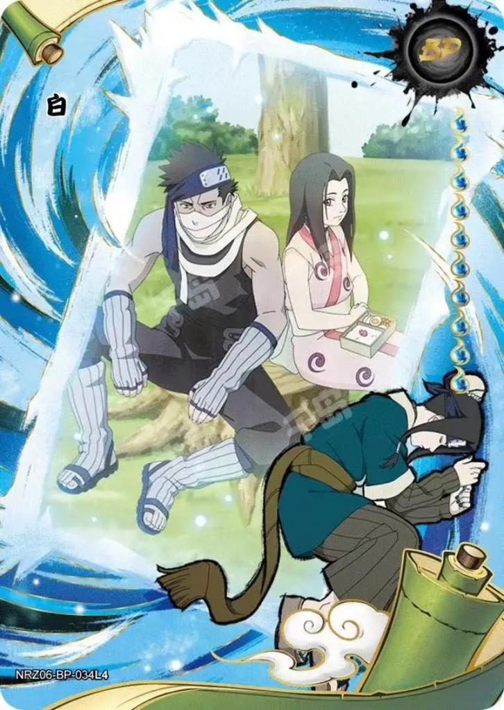 Genuine Kayou Naruto BP Card 1-34 Series Tsunade Naruto Namikaze Minato Hyuga Hinata Rare Anime Collection Cards Gifts Toys