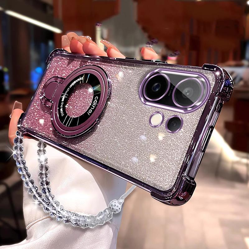 

Новый магнитный держатель Magsafe чехол-браслет для Infinix Note 50 40 Note50 50X 50S Hot 50 40 Pro Plus Pro+ 50i 40i противоударный чехол Infinix Note 50s