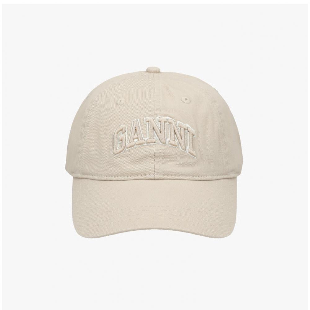 Ganni Logo Embroidered Cap A6901 135