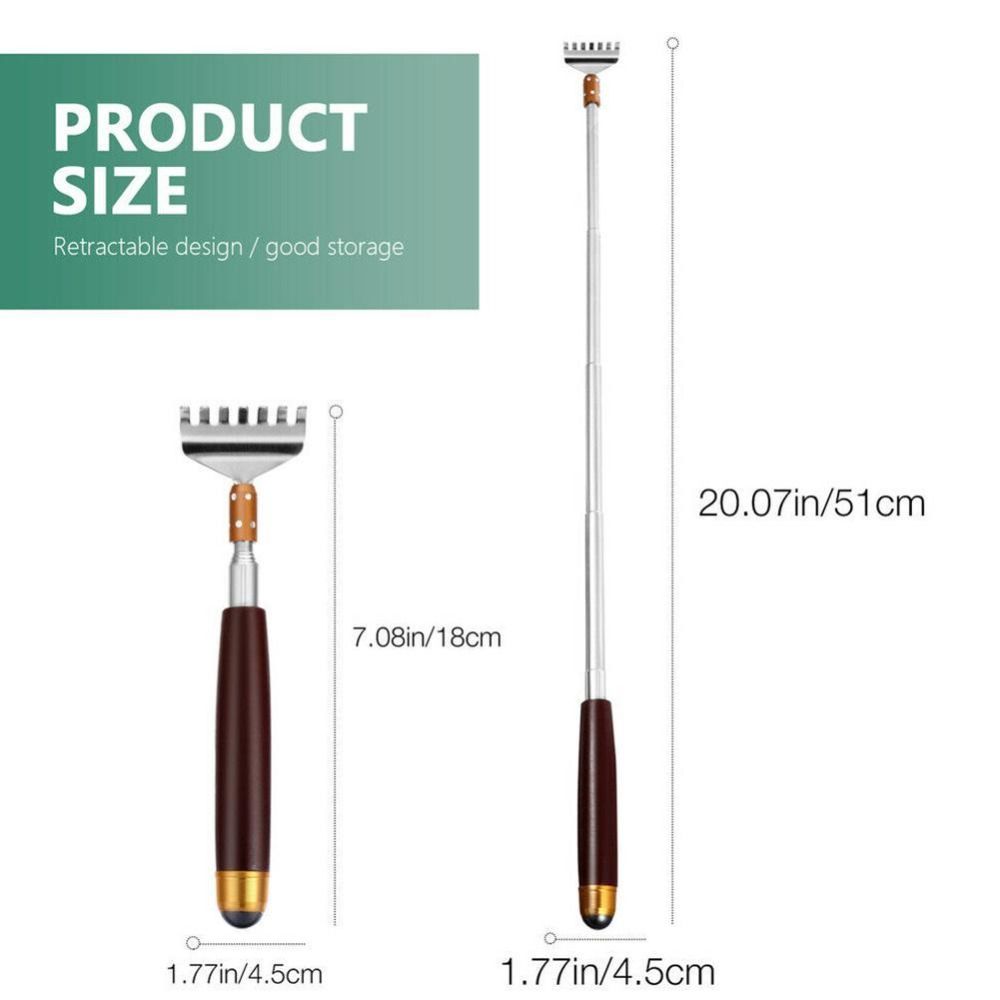 Massager Tool Massage Claw Magnetic Bead Massage Roller Extendable Back Scratcher Back Scraper