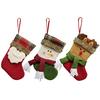 2023 Christmas Decorations Suit Boots Christmas Tree Decorations Candy Bag Santa Claus Elk for SNOWMAN Christmas Sock