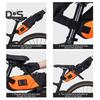 Bicycle Saddle Storage Bag 5.8L Capacity Waterproof Reflective Road Mountain Bike Seat Rear Tail Bag Organizer Pouch Cycling Bike Accessories