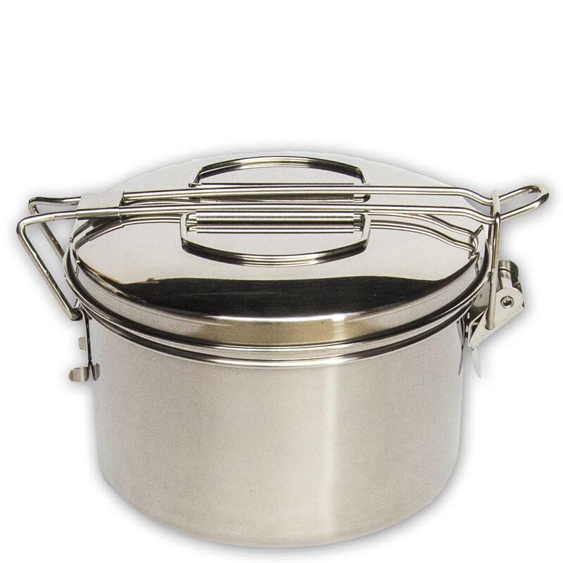 Nufeng Portable Stainless Steel Cooking Pot 16 cm