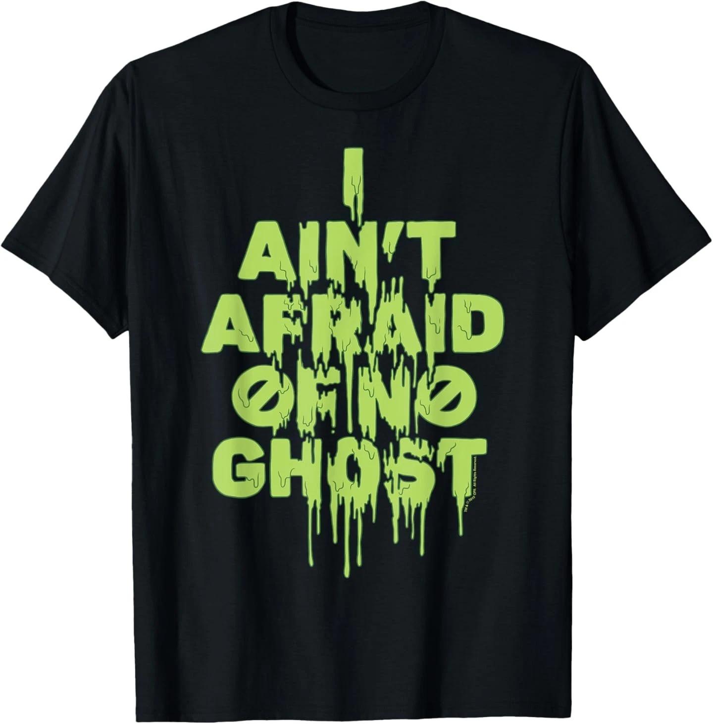 

Ghostbusters I Ain t Afraid Of No Ghost Slime Drip T-Shirt T-Shirt M
