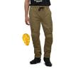 Komine Motorcycle Pants PK-753 Protective Cotton Jogger Pants Olive WL