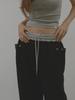 Asula Color Flip Sweatpants (Black)