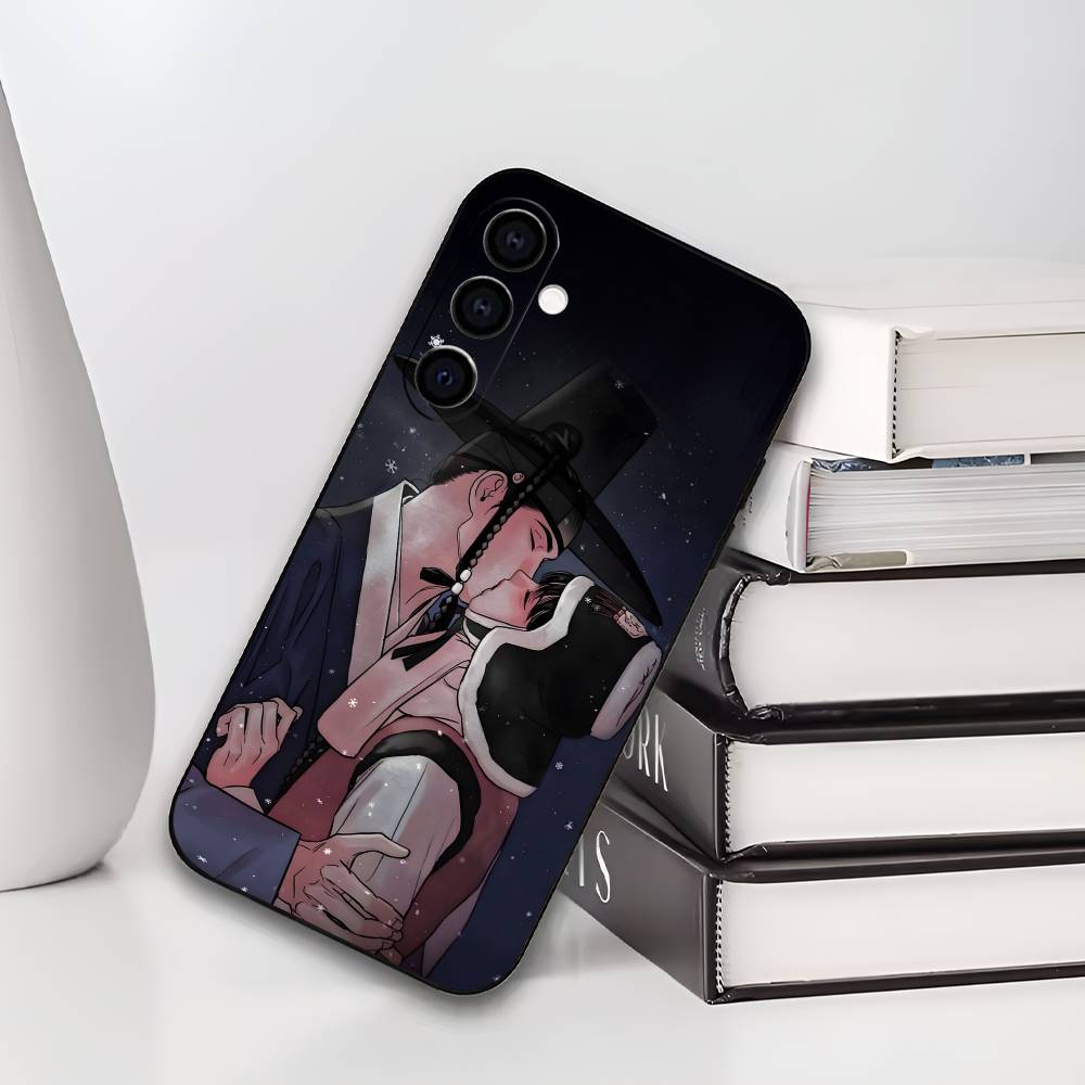 Nakyum Seungho Painter of the Night Phone Case For Samsung Galaxy A73,A72,A71,A70,A53,A52,A51,Soft Silicone Black Cover