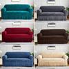 1 Piece Set Sea Wave Skirt Stretch Sofa Cover Non-Slip Full Cover Dust Cover Bedroom Living Room Home Decoration 2/3/4 People