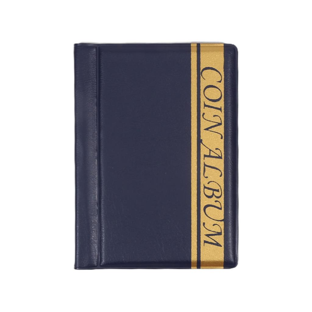 120 Fächer Münzalbum Sammelbuch Gedenk-Penny-Münzaufbewahrungsalbum Buch Sammeln Münzhüllen für Sammlergeschenke