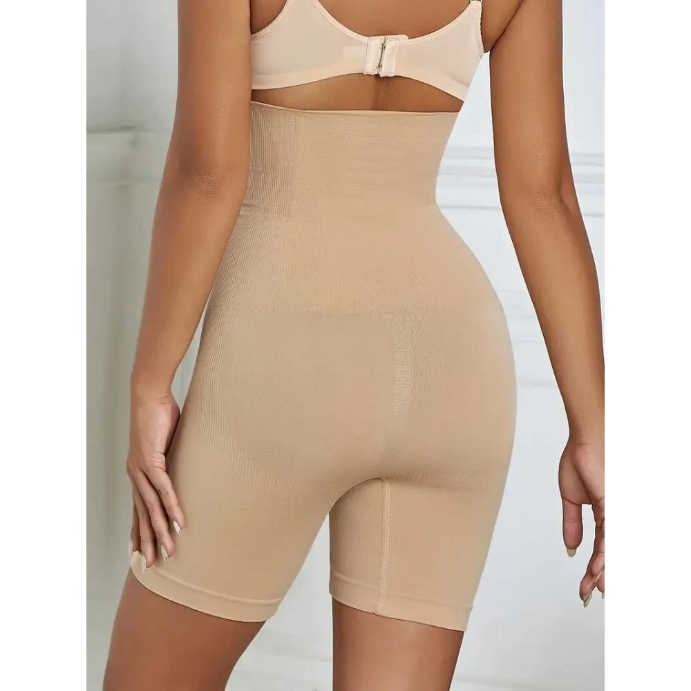 High Waist Shaping Boyshort Panties, Tummy Control Butt Lifting Slim Shorts, Women's Underwear & Shapewear