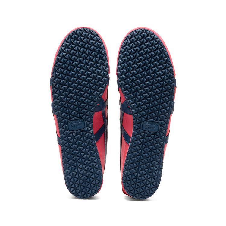 New Onitsuka Tiger Mexico 66 Leather Pink Cameo Mako Blue 1183B771-700