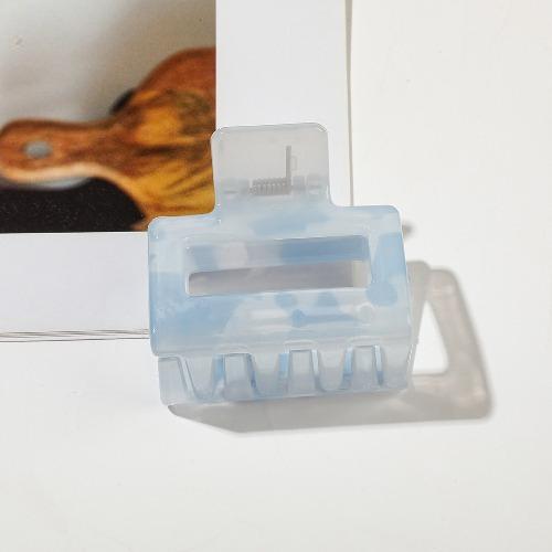 High-end Smudge Small Hairpin Female High Ponytail Plate Hair Clip Flower Square Grab Clip Hair Accessories