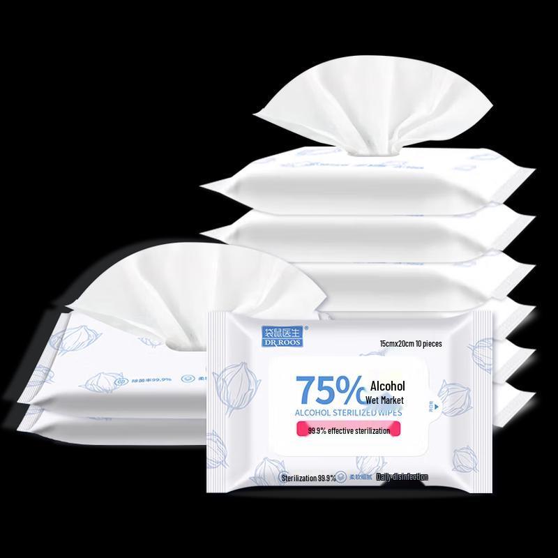 DR.ROOS 75% Alcohol Sanitizing Wipes