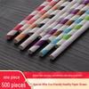KASHICONG Colored Degradable Kraft Paper Straws