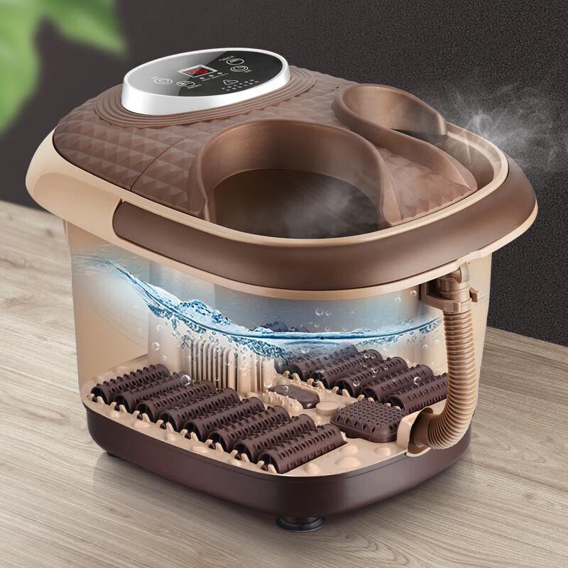 Kangzuo Multifunktionales Beheiztes Fußbad-Massagegerät