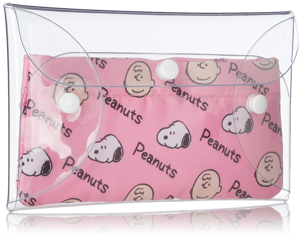 Snoopy Inner Clear Multi-Case L PK Pink (SPZ-2525)