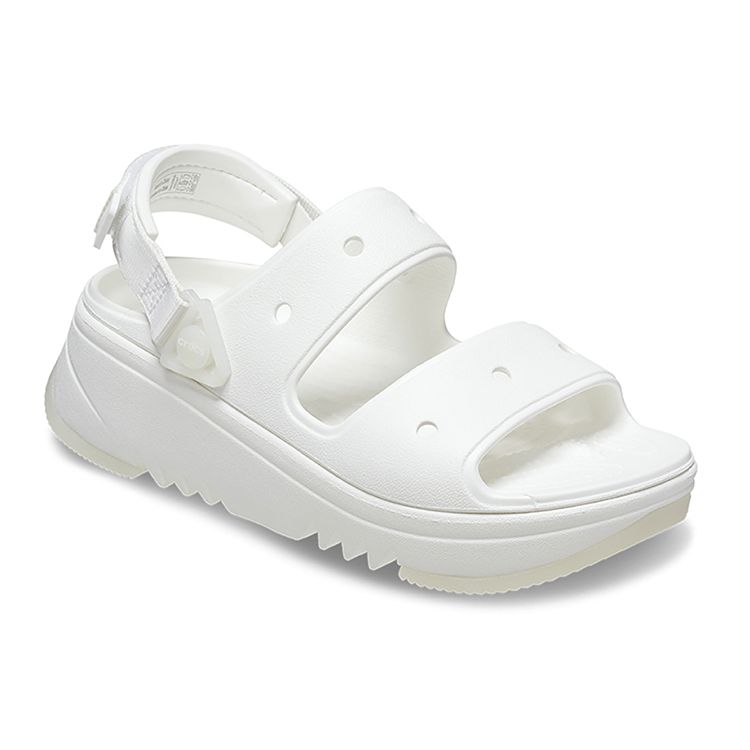 Crocs Lightweight Non-Slip Sports Sandals Women Sandals White 208181-100