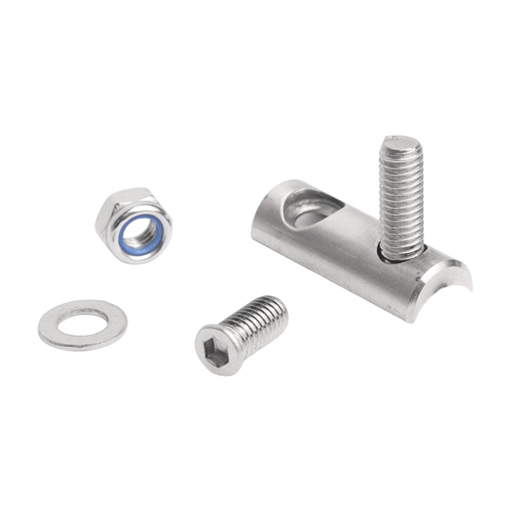 Stainless Steel Bike Derailleur Extender Length 27mm Front Derailleur Converter for R8000 R7000 R9100 Easy Installation