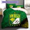 Club León  Pattern Bedding Quilt Set  Home Decoration  Gift (1 * Duvet Cover + 2 * Pillowcase  Without Core)