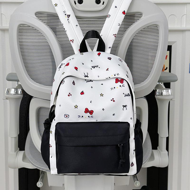 Schoolbag New High-value, Sweet, Literary and Cute Butterfly Backpack for Junior High School Students Lightweight Backpack