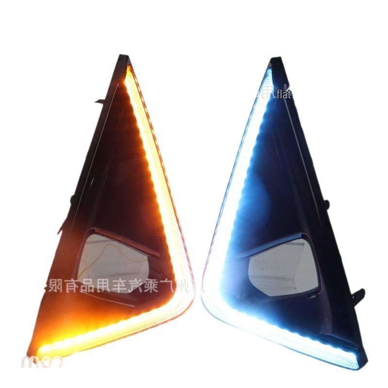 18-19 Toyota Alphard Zweifarbig LED Tagfahrlicht & Niedrige Nebelscheinwerfer