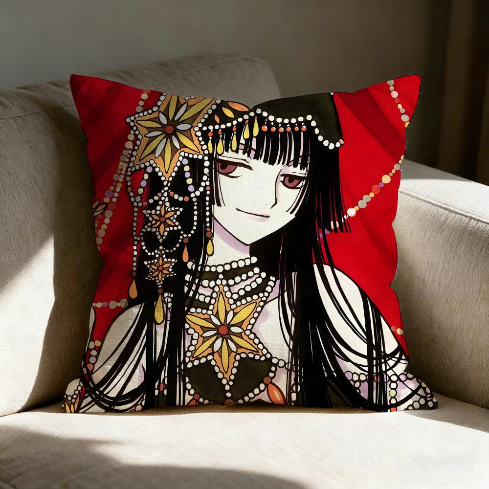 Anime XxxxHOLiC Yuuko Pillow Case Pillowcase Doublesided Printed Sofa Cushion Bedroom Headboard Pillow