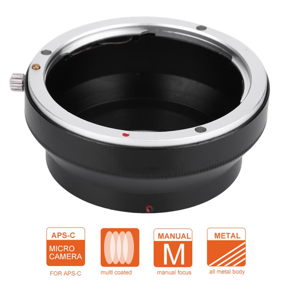 Aluminium Alloy EOS FX Camera Adapter for EOS Lens To Fujifilm FX Mount DSLR Cameras