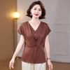 New Summer Clothing Chiffon Shirt Waist Fashionable Women's Tops Fashionable Small Shirt
