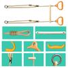 Trapeze Swing Bar Playground Equipment Rings Bar Ergonomic Sensory Rings Game For Children Kids Adults Indoor Playtime Backyard