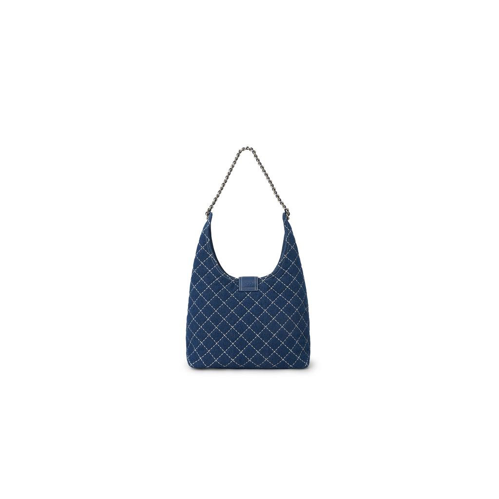 New Lee Denim Shoulder Bag Women's Dark Blue LE250136M-503