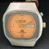 Ricoh R31 AUTOMATIC JAPAN MENS VINTAGE ORANGE COLOR DIAL WATCH A704875-1