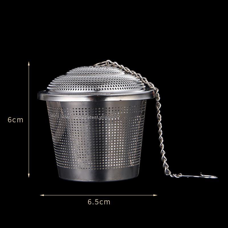 1PC Seasoning Ball Stainless Steel Household Filter Screen Stew Filter Tea Hot Pot Supplies Colanders Kitchen Tools