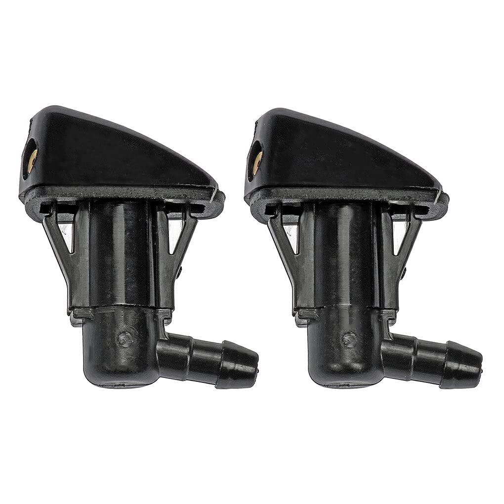 OCIUIVEQ 2 Car Windshield Washer Sprayer Nozzle Pack Vehicle Adjustable Wiper Jet Auto Accessories Spare Parts