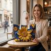 Sunflower Tote Bag Stylish Daily Use Shoulder Bag Fashion Casual Large Capacity Carry Bag for Women