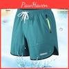 Sports Quickdry Mens Silk Ice Shorts Plus Size Casual Beach Fitness Running Pants